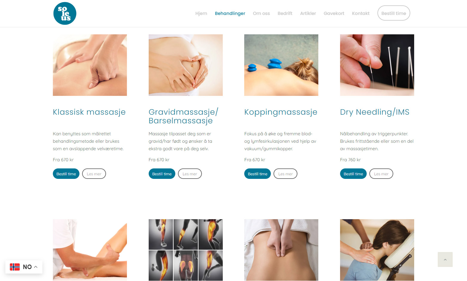 screenshot website Soleus soleus-screenshots-voorbeelden-4