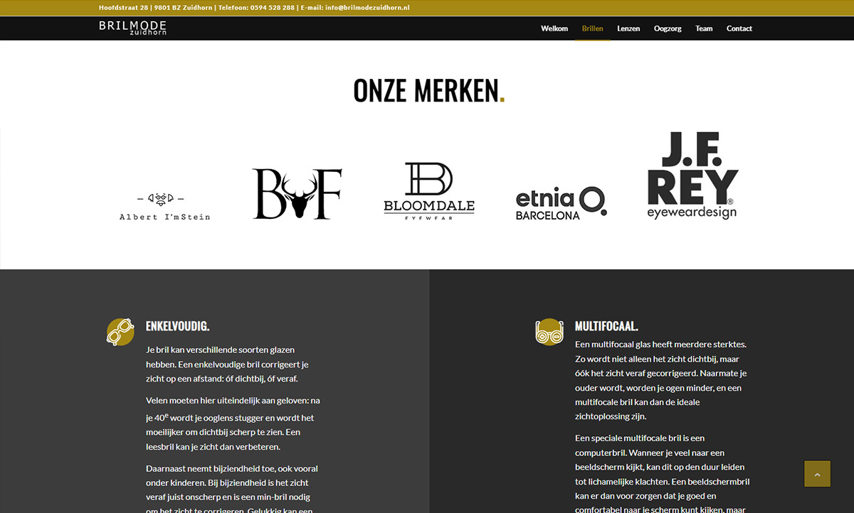 screenshot website Brilmode Zuidhorn brilmode-zuidhorn-screenshot-7