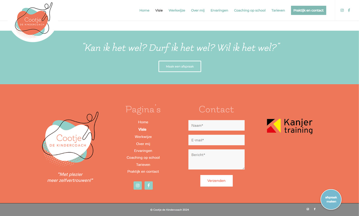 screenshot website Cootje de Kindercoach cootje-screenshot-5