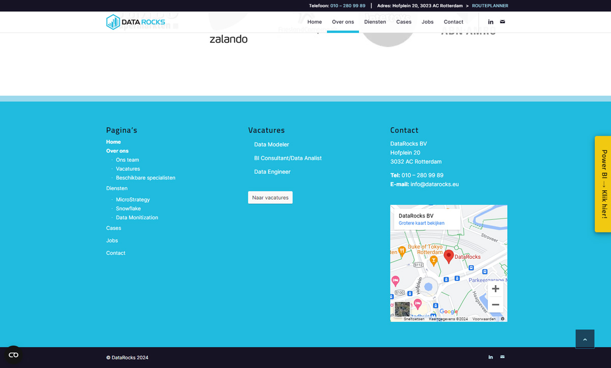 screenshot website DataRocks screenshot-website-datarocks-2