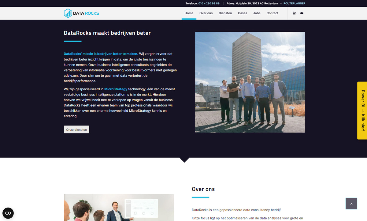 screenshot website DataRocks screenshot-website-datarocks-3