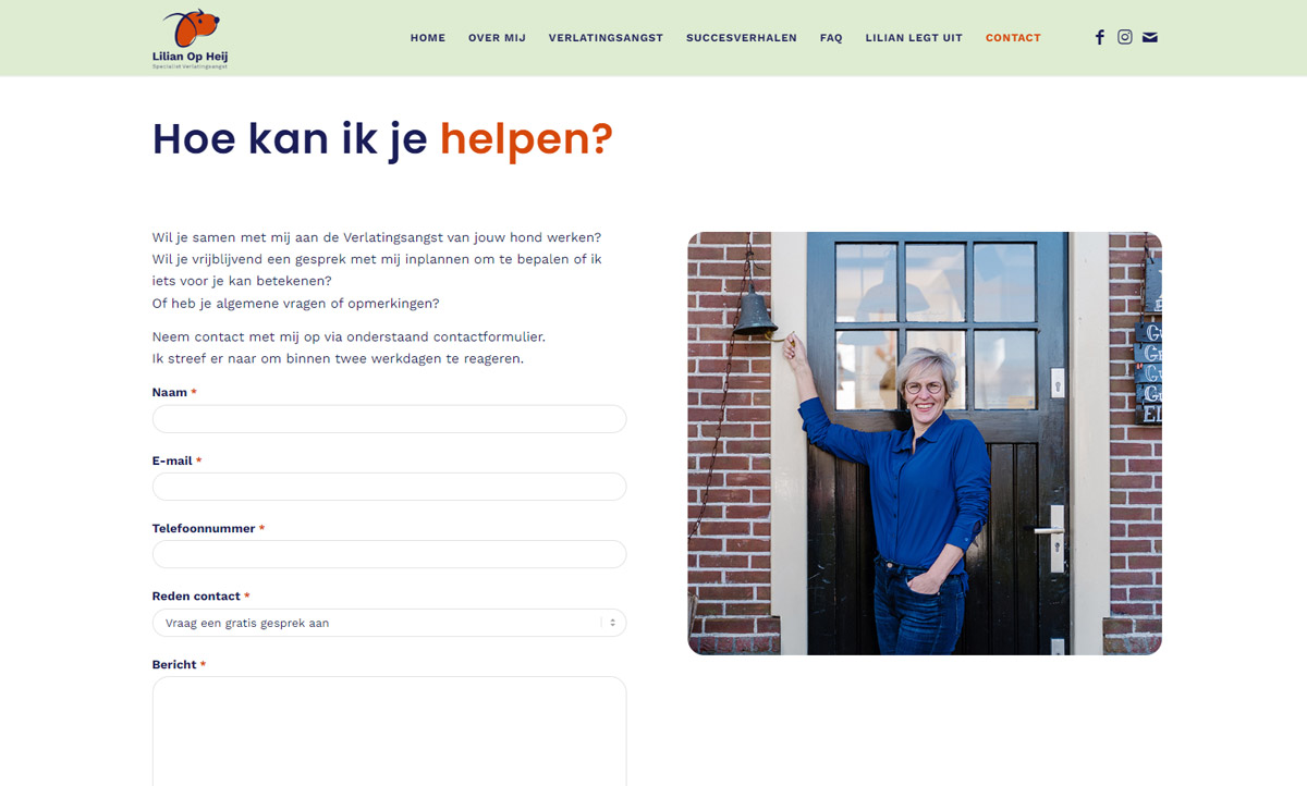 screenshot website Lilian Op Heij screenshots-voorbeelden-lilian-4