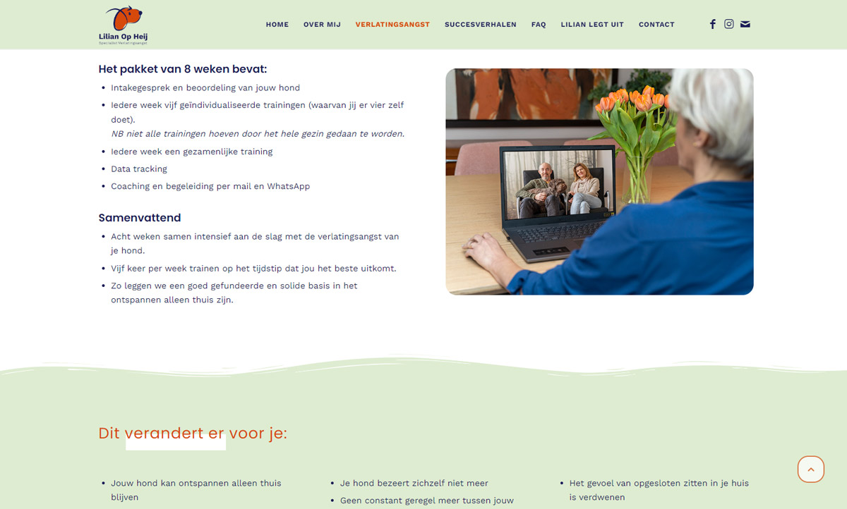 screenshot website Lilian Op Heij screenshots-voorbeelden-7